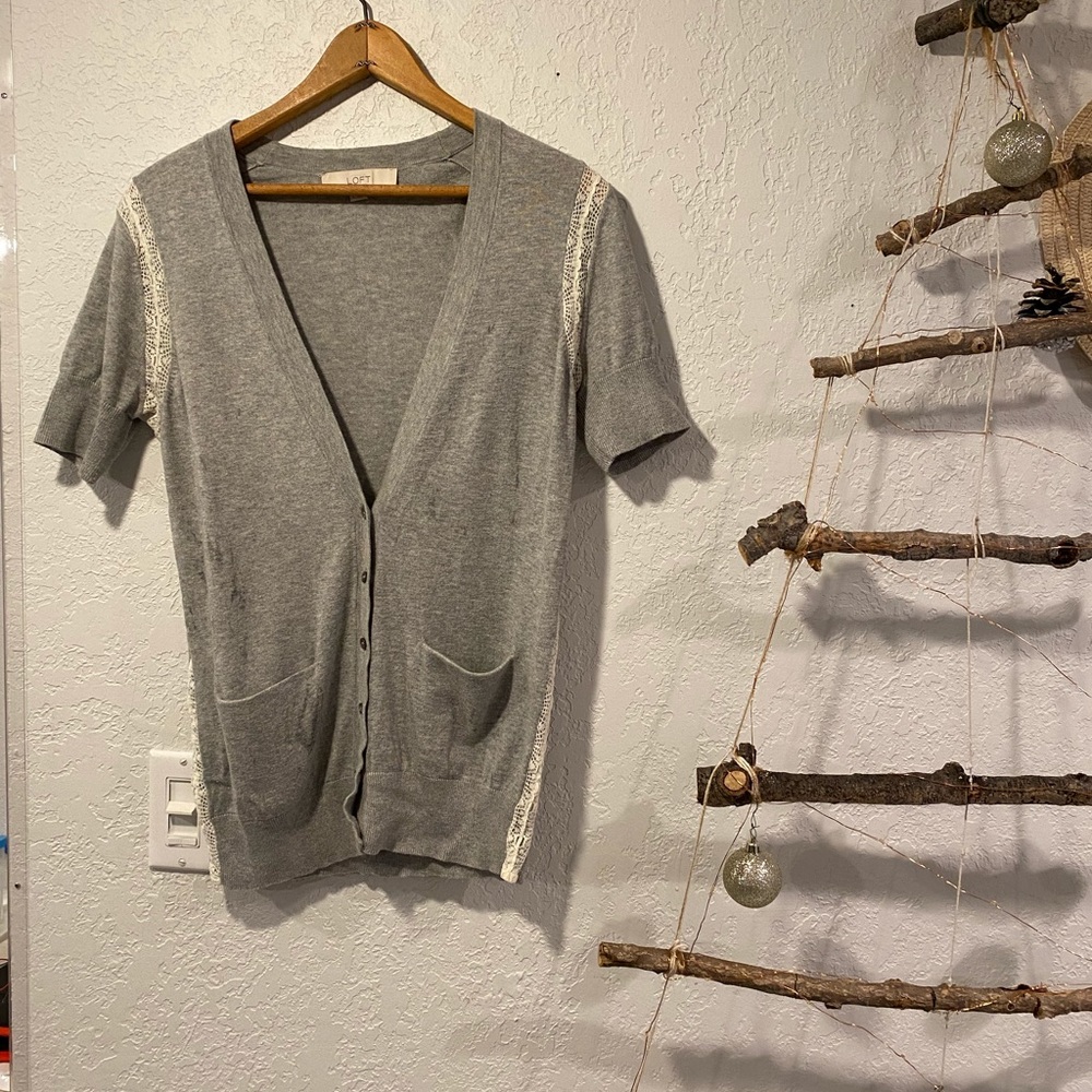 Loft short sleeve sweater